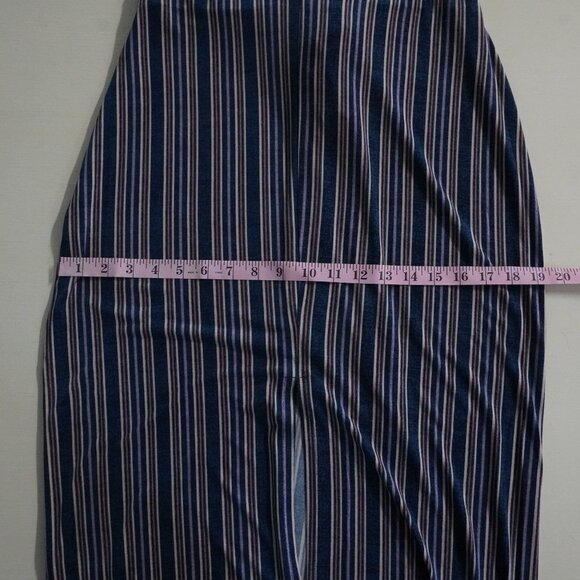 NWT BCBGeneration spaghetti, striped, midi dress - Picture 9 of 9